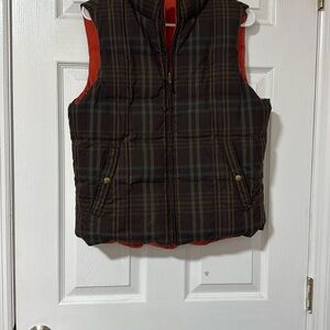 Polo by Ralph Lauren Brown Plaid Vest
